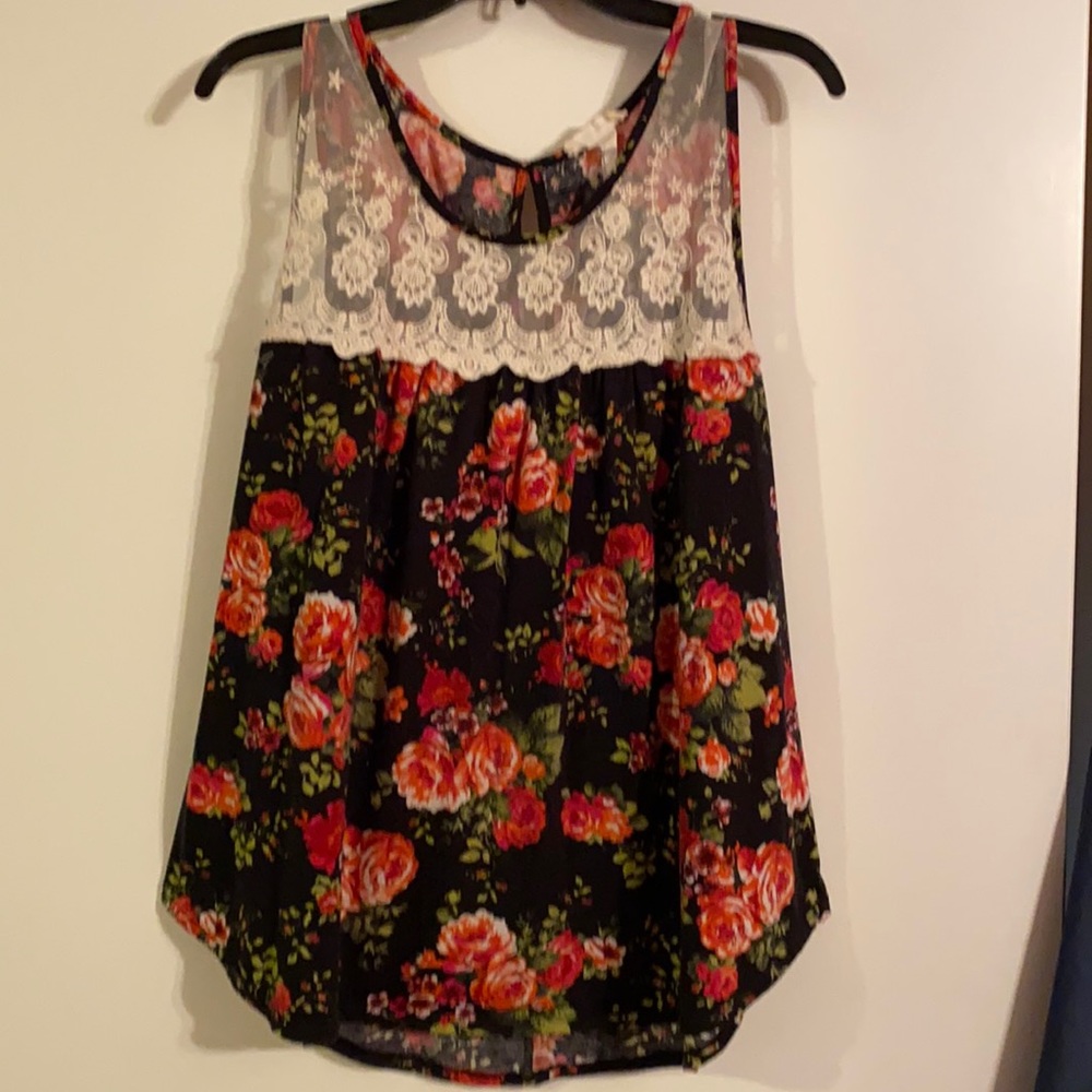 Floral Tank Top